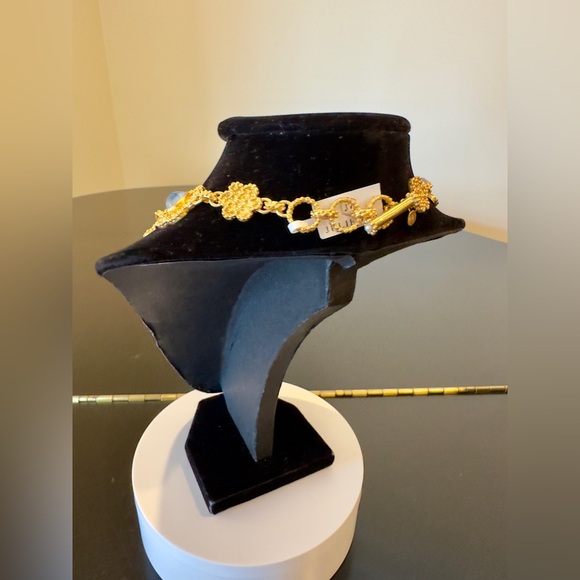 NWT Authentic Rare Luxury Julie Vos Flower Stations Statement Necklace - Picture 17 of 17